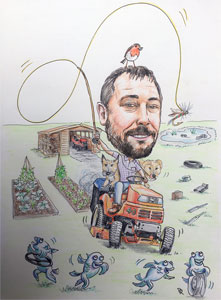 Review of A3 caricature