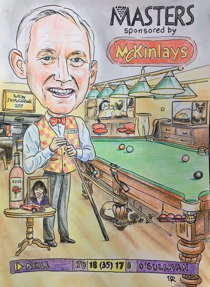 Professional Caricature From Photograph