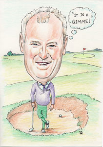 Review of A4 caricature