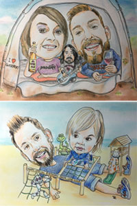Review of A4 caricatures