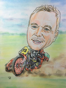 Review of A4 Bike caricature