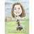 Professional Golf Caricature From Photograph